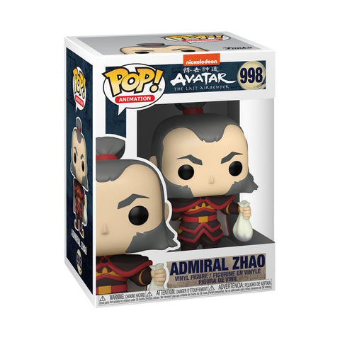 Avatar The Last Airbender Admiral Zhao Pop! 998 Vinyl