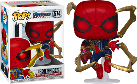 Avengers 4 Endgame Iron Spider with Nano Gauntlet Pop! 574 Vinyl
