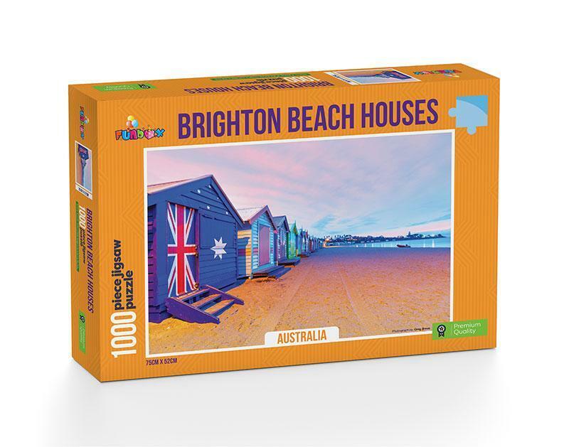 Brighton Beach Boxes Jigsaw Puzzle 1000 Pieces