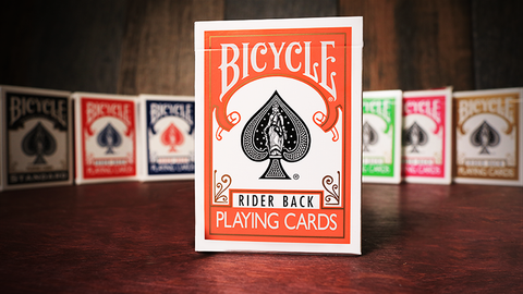 Bicycle Orange Deck of Playing Cards