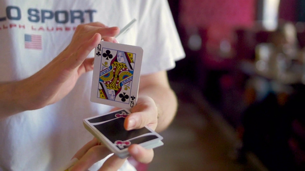 Cherry Casino V3 True Black Deck Playing Cards Poker Size