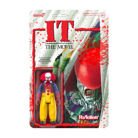 IT Bloody Pennywise ReAction 3.75" Action Figure