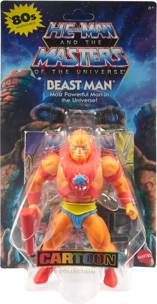 Masters of the Universe Origins Cartoon Core Filmation Beast Man 5 1/2" Inch Scale Action Figure US Version