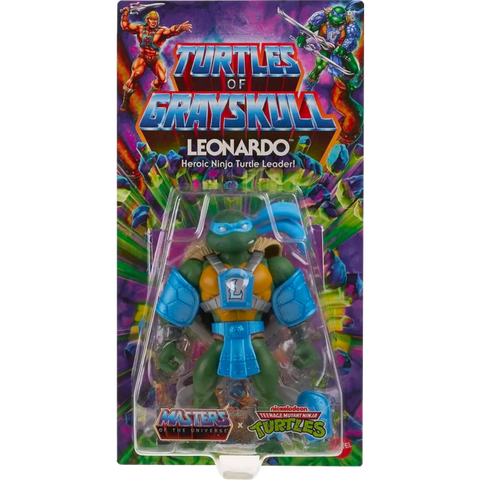 Masters of the Universe Origins Turtles of Grayskull Leonardo 5 1/2 Inch Scale Action Figure PRE-ORDER