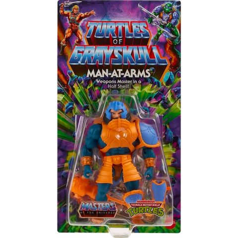 Masters of the Universe Origins Turtles of Grayskull Man-At-Arms 5 1/2 Inch Scale Action Figure