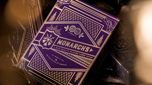 Monarchs Deck of Playing Cards Poker Size - Assorted Colours Available
