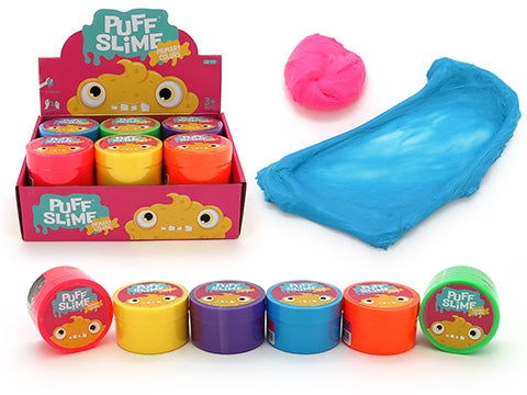 Puff Slime 60 Grams Tub 1 Piece - Assorted Colours Available