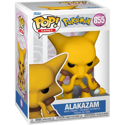 Pokemon Alakazam Pop! 855 Vinyl