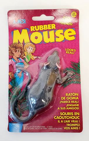 Rubber Lifelike Mouse Gag