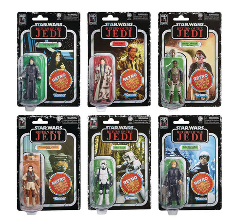 Star Wars ROTJ Retro Collection 3 3/4" Action Figure 1 Piece Assorted Characters Available