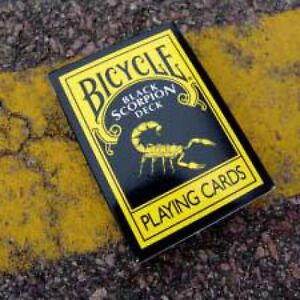 Black Scorpion Deck Bicycle Playing Cards Poker Size