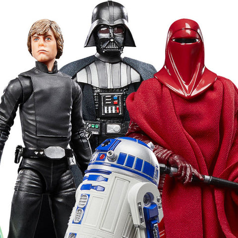 Star Wars The Black Series Return of the Jedi 40th Anniversary 6 Inch Figure Wave 3 One Piece Assorted Characters Available