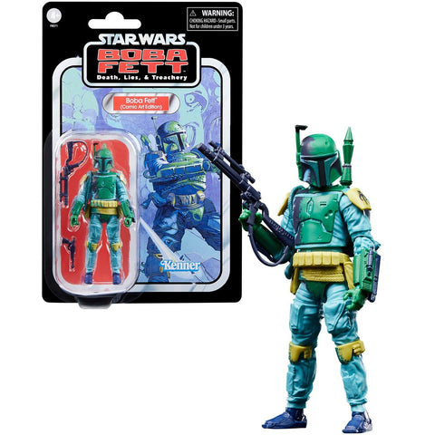 Star Wars The Vintage Collection Boba Fett Comic Art Edition 3 3/4 Inch Action Figure