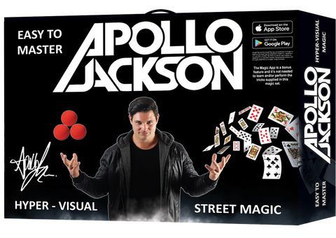 Apollo Jackson Hyper Visual Street Magic 100+ Tricks Set
