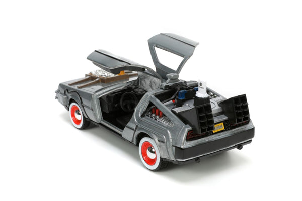 Back To The Future 3 Delorean 1:32 Scale Hollywood Rides Die-Cast Vehicle