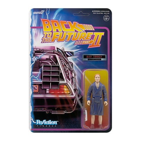 Back To The Future II Biff Tannen 3 3/4 Inch Reaction Action Figure