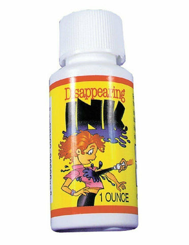 Disappearing Ink 1 Ounce Bottle Gag