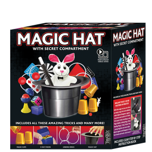 Ezama Magic Hat 125 Tricks Set With Online Video & Instruction Book