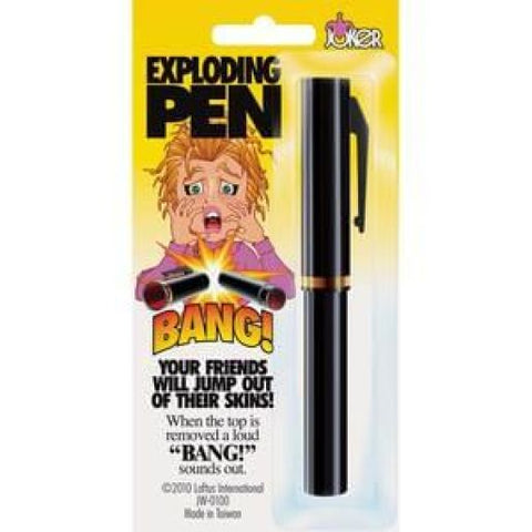 Exploding Bang Pen Gag Caps Not Included