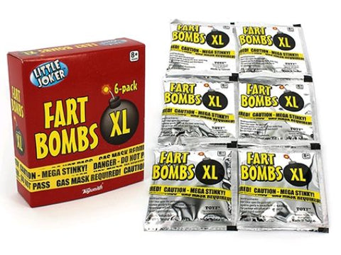 Fart Bombs XL 6 Pack Gag