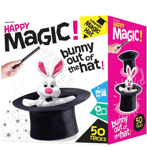 Happy Magic Collapsible Hat 50 Tricks Set With Online Video & Book