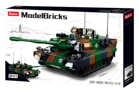 Leopard Tank 766 Pcs M38-B0839 Building Blocks