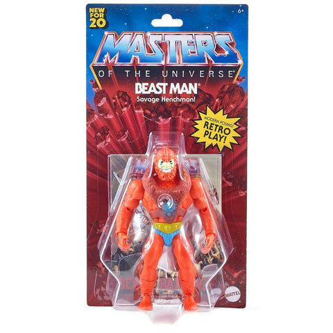 Masters Of The Universe Origins Beast Man 5 1/2 Inch Action Figure