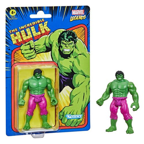 Marvel Legends Retro 375 Collection The Incredible Hulk 3 3/4 Inch Action Figure