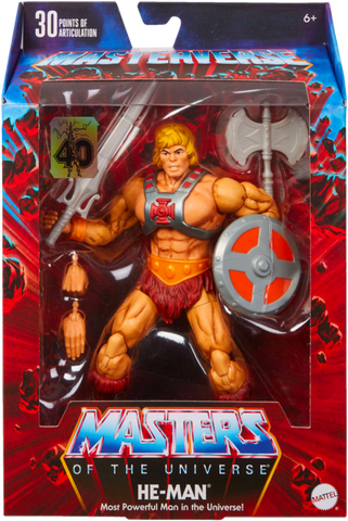 Masters Of The Universe Masterverse He-Man 40th Anniversary Action Figure