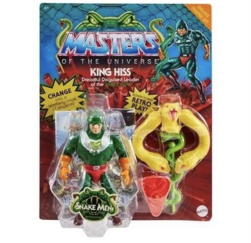 Masters Of The Universe Origins King Hiss Deluxe 5 1/2 Inch Action Figure