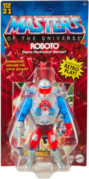 Masters Of The Universe Origins Roboto 5 1/2 Inch Action Figure