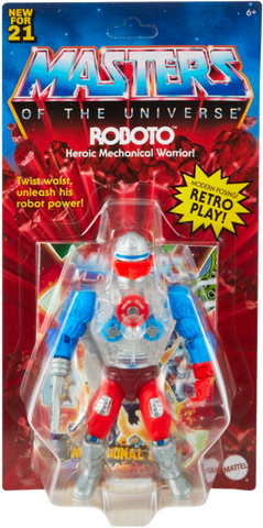 Masters Of The Universe Origins Roboto 5 1/2 Inch Action Figure