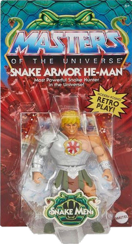 Masters Of The Universe Origins Snake Armor He-Man 5 1/2 Inch Action Figure