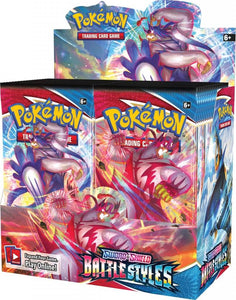 Pokemon TCG Sword And Shield Battle Styles Booster Box Factory Sealed