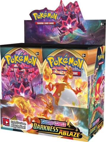 Pokemon TCG Sword And Shield Darkness Ablaze Booster Box Factory Sealed