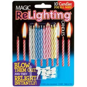 Magic Relighting Candles Gag