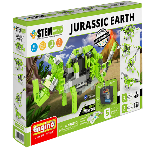 STEM Hero Jurassic Earth Motorized Models