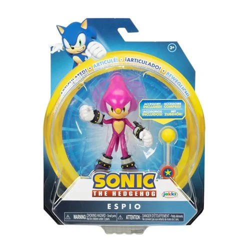 Sonic The Hedgehog 4 Inch Action Figure With Accessory Wave 9 One Piece Assorted Characters Available
