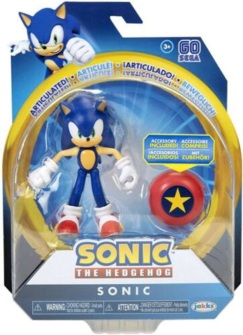Sonic The Hedgehog 4 Inch Action Figure With Accessory Wave 9 One Piece Assorted Characters Available