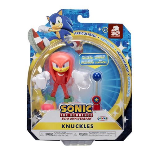 Sonic The Hedgehog 4 Inch Action Figure With Accessory Wave 6 One Piece Assorted Characters Available