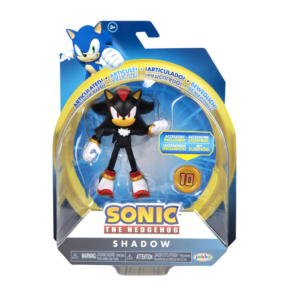 Sonic The Hedgehog 4 Inch Action Figure With Accessory Wave 4.5 1 Piece Assorted Characters Available