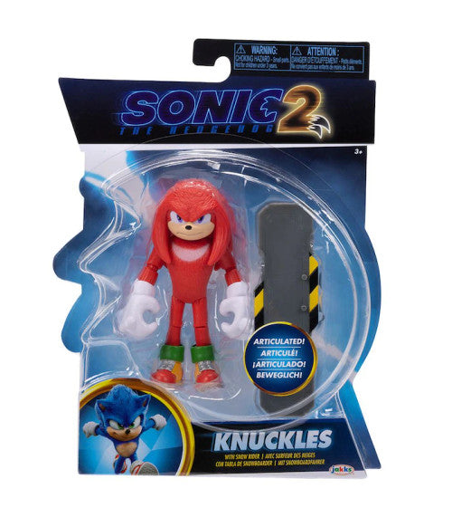 Sonic The Hedgehog 2 Movie 4 Inch Action Figure With Accessory Wave 2 One Piece Assorted Characters Available
