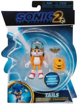 Sonic The Hedgehog 2 Movie 4 Inch Action Figure With Accessory Wave 2 One Piece Assorted Characters Available