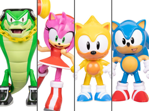 Sonic The Hedgehog 4 Inch Action Figure With Accessory Wave 10 One Piece Assorted Characters Available