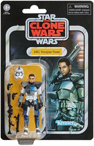 Star Wars The Vintage Collection The Clone Wars ARC Trooper Fives 3 3/4 Inch Action Figure