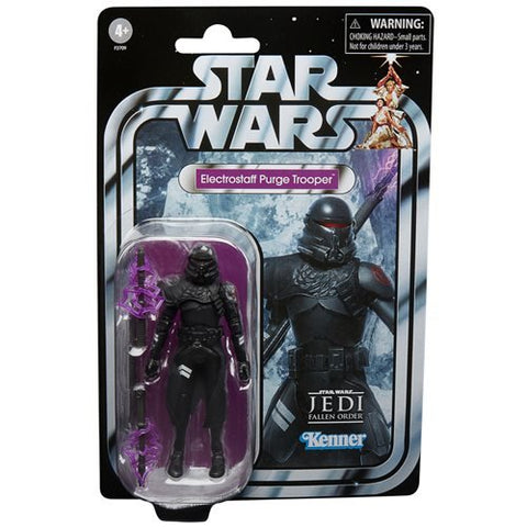 Star Wars The Vintage Collection Gaming Greats Jedi Fallen Order Electrostaff Purge Trooper 3 3/4 Inch Action Figure