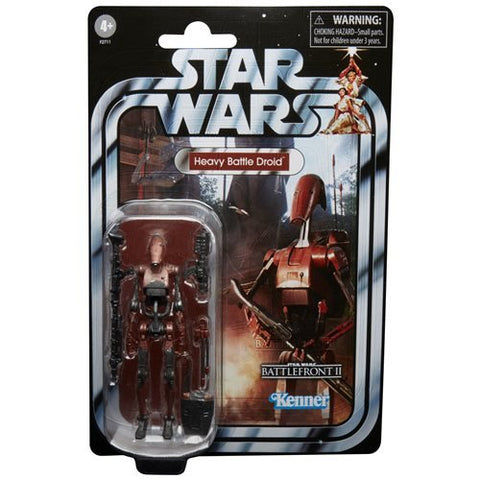 Star Wars The Vintage Collection Gaming Greats Heavy Battle Droid 3 3/4 Inch Action Figure