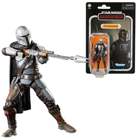 Star Wars The Vintage Collection The Mandalorian Full Beskar 3 3/4 Inch Action Figure