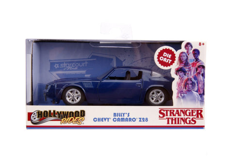 Stranger Things 1979 Chevy Camero Z28 1:32 Hollywood Rides Die-Cast Vehicle