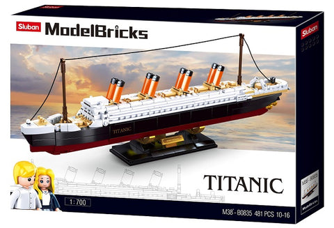 Titanic Medium 481 Pcs M38-B0835 Plastic Building Blocks